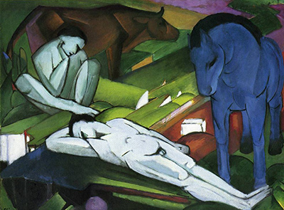 Hirten (Shepherds) Franz Marc